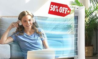 Heatwave bargain! Pro Breeze's bestselling tower fan slashed to under £40 - now 50% off on Amazon...