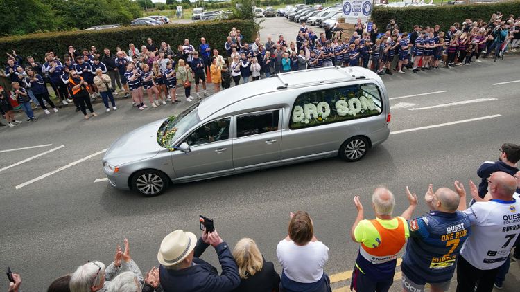 Rob Burrow funeral