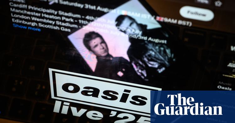 Oasis new dates