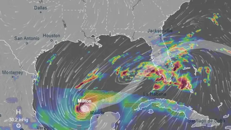 Hurricane Milton tracker