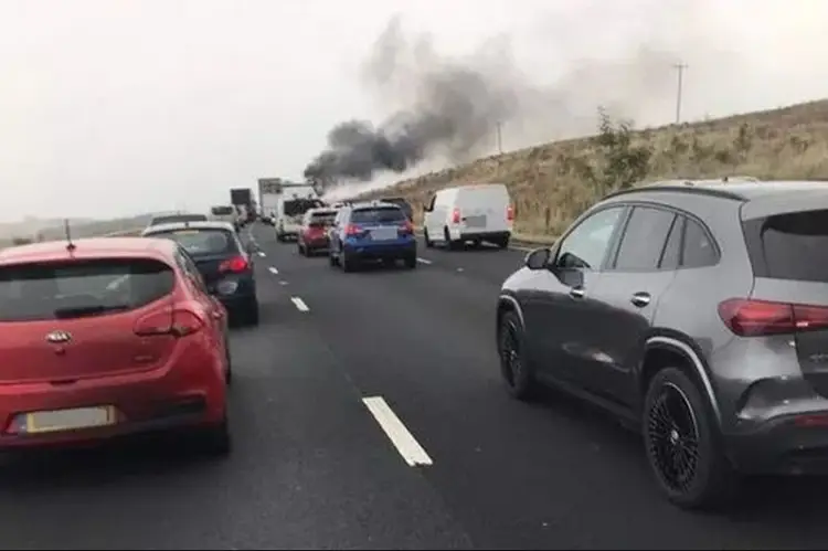 M6 crash