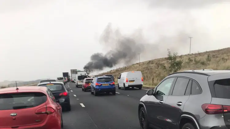 M6 crash