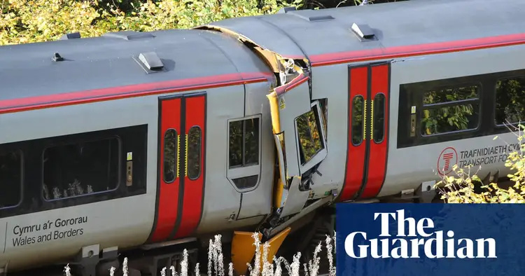 Train crash Wales