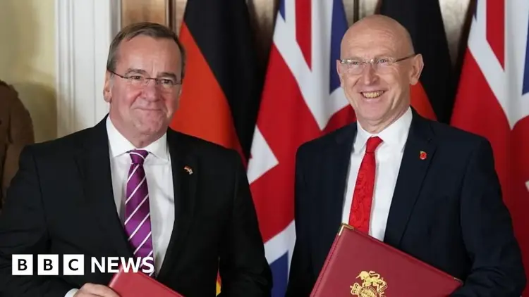 UK-Germany defence pact