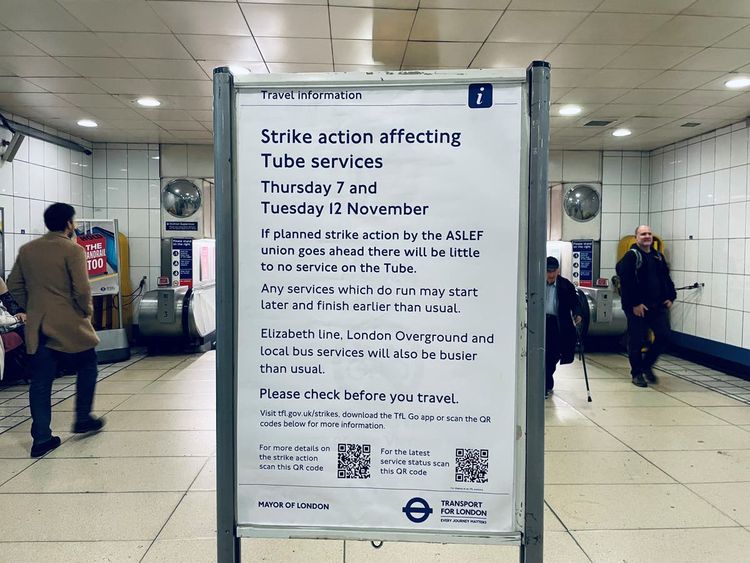 Tube strikes