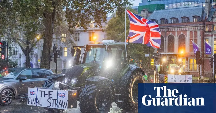 Farmers protest