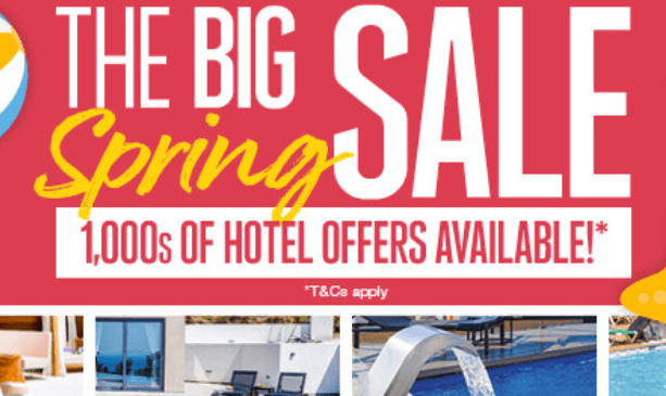 Independent travel agents can enjoy huge discounts with Jet2holidays' Big Spring Sale.