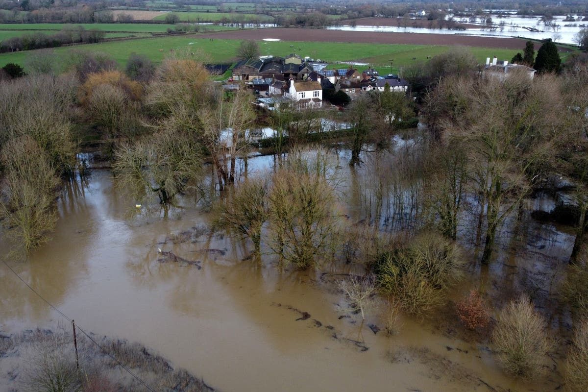 Flood warnings remain in place as cold weather alert issued Flood ...