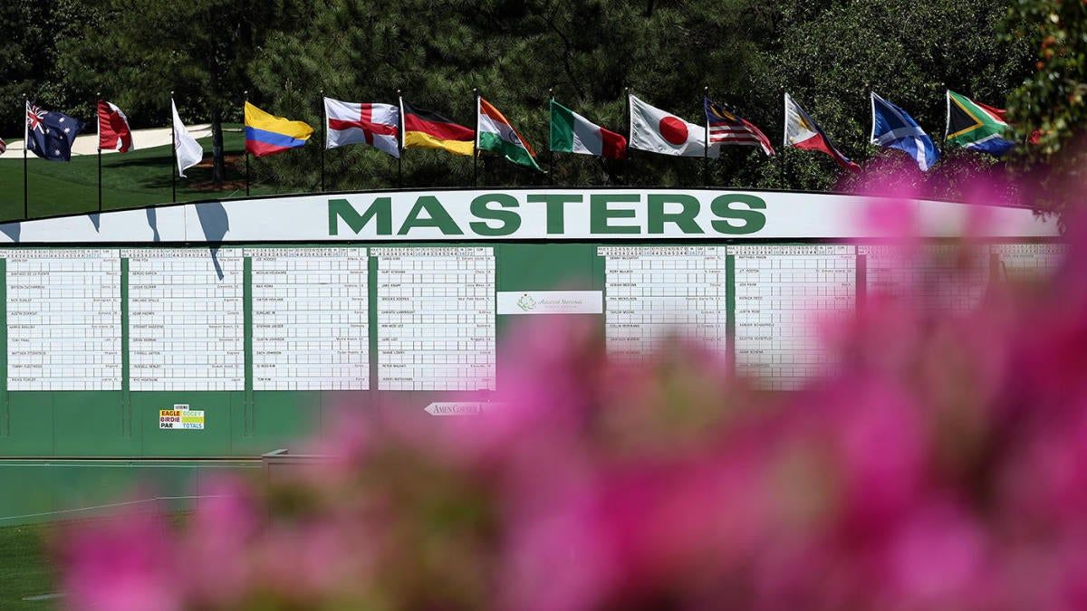 2024 Masters leaderboard Live coverage, Tiger Woods score, golf scores